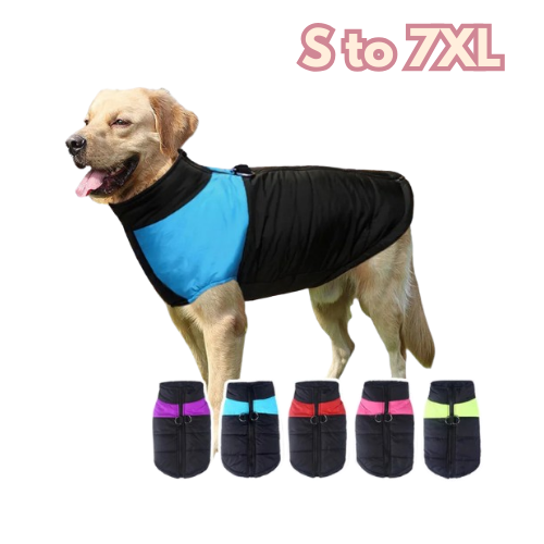 Waterproof Winter Dog Jacket – Warm Vest for Large Dogs🌧️🐾