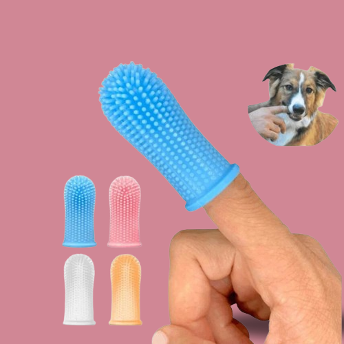 Super Soft Pet Finger Toothbrush – Silicone Toothbrush for Dogs & Cats, Ideal for Oral Care!