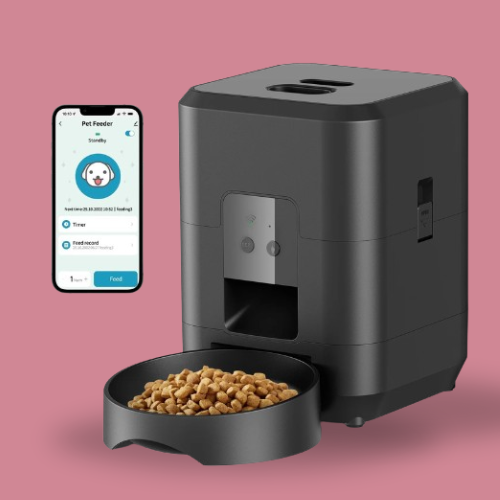 Smart Automatic Pet Feeder – Timed Food Dispenser for Cats & Dogs 🐾