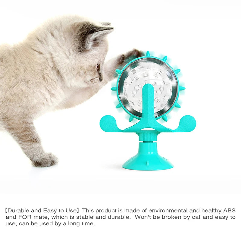 Interactive Dog & Cat Feeding Wheel Toy – Slow Feeder 🐾