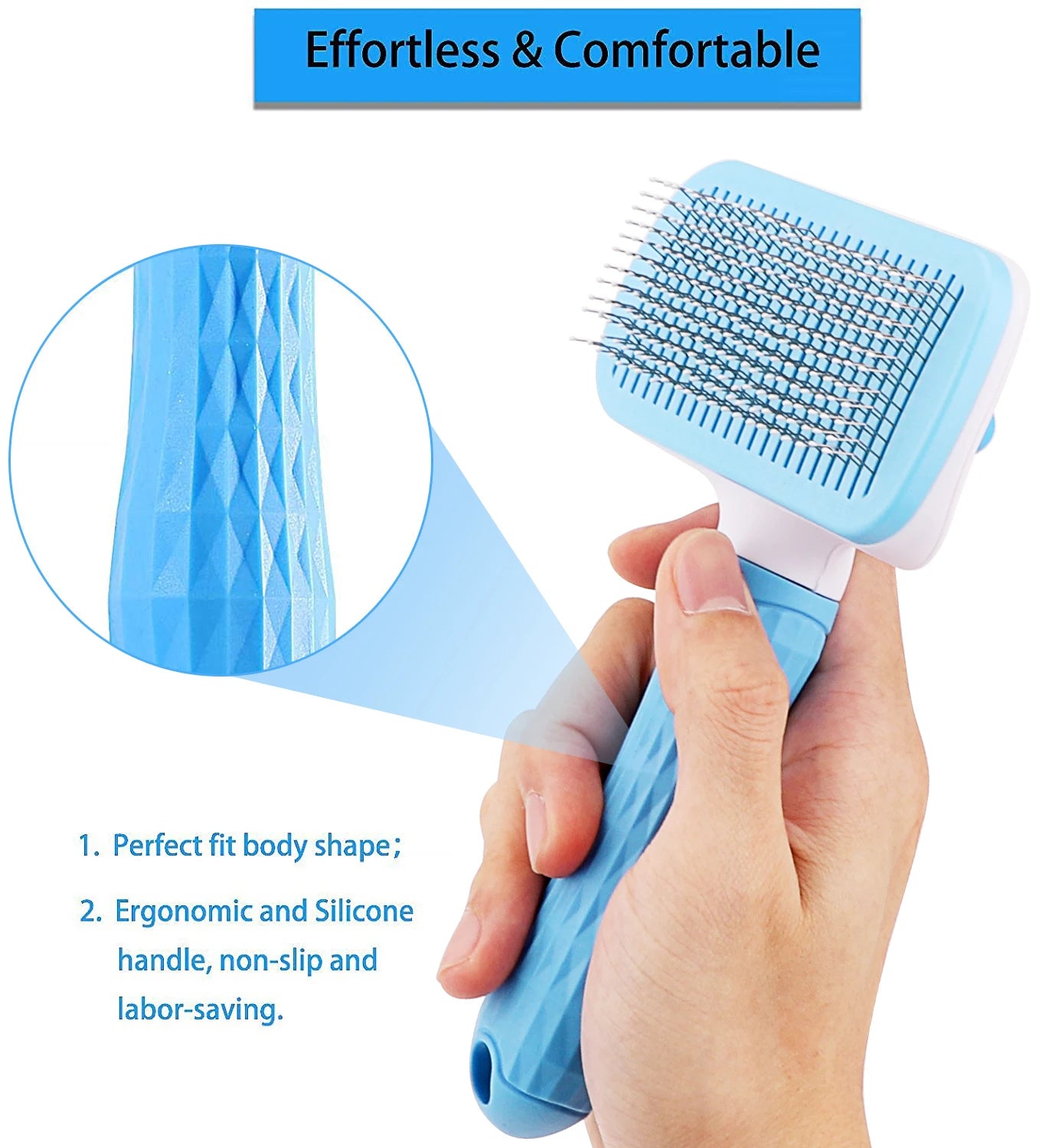 Dog Hair Remover Brush – Grooming and Care Comb!