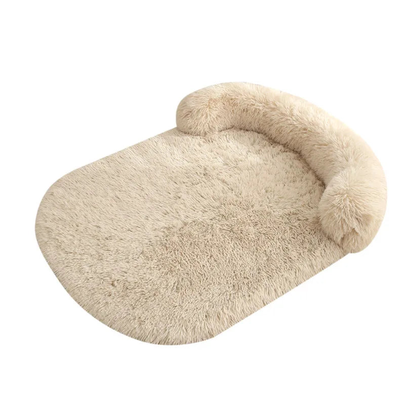 Orthopedic Washable Dog Bed – Egg Foam Pet Couch with Nonskid Bottom