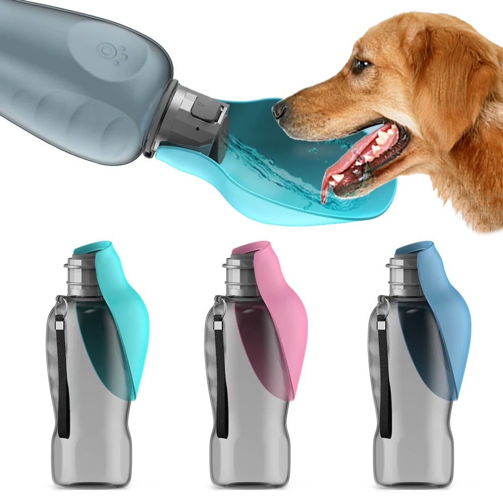 Portable Dog Water Bottle – Foldable Drinking Bowl for Large Dogs, Ideal for Outdoor Travel & Hiking